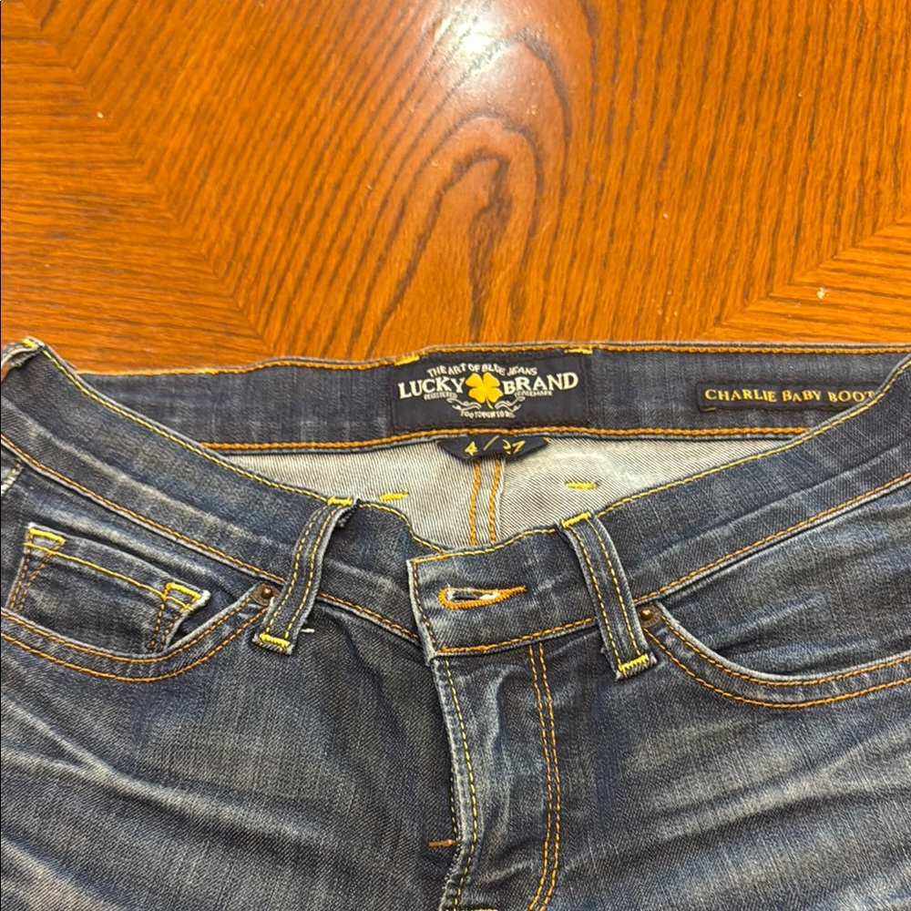 Lucky Brand Blue Bootcut Jeans Premium Quality